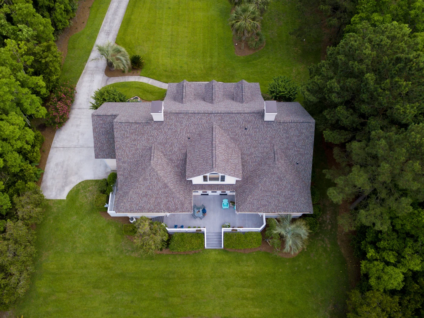 New roof after being installed on Cinco Ranch home