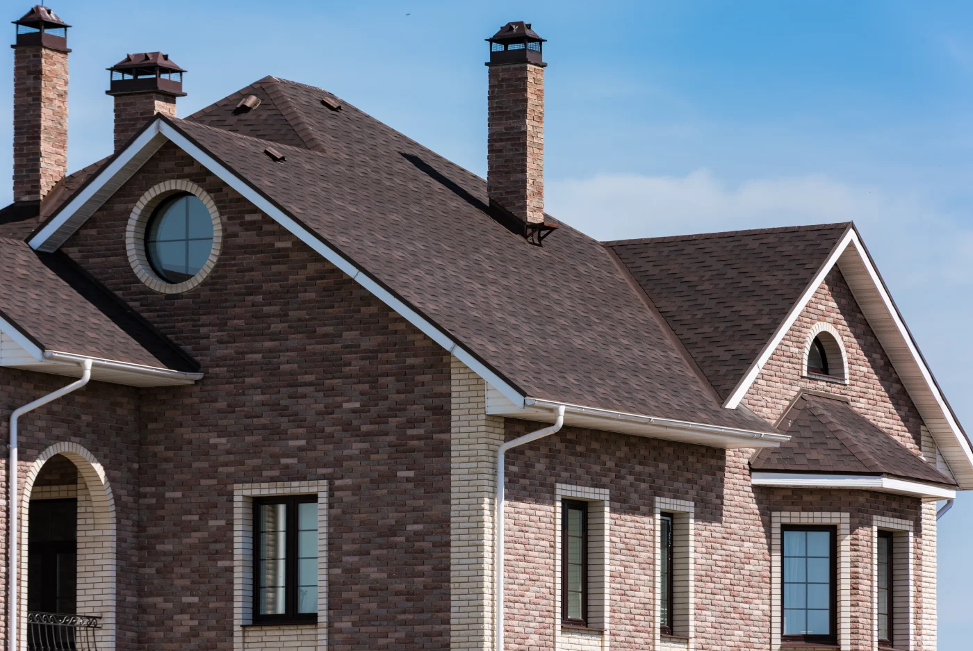 House With A Gable Roof Window House With A Gable Roof Window